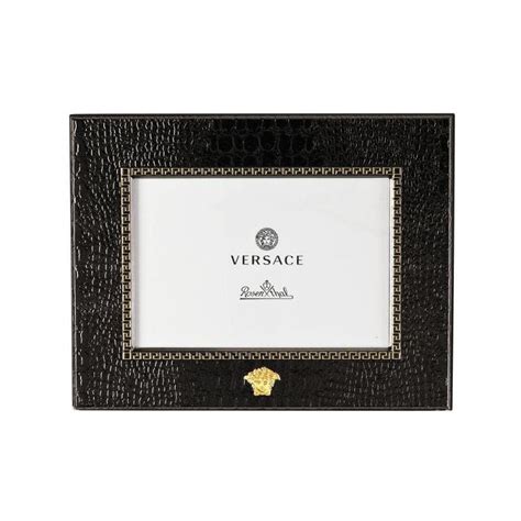 versace picture frame with black picture|rosenthal porcelain frames.